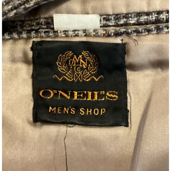 VTG HARRIS TWEED SPORT COAT SZ 40R BROWN 2 BUTTON PARTIALLY LINED MENS - Picture 7 of 7